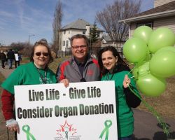 Canadian Transplant Association Event in McKenzie Towne